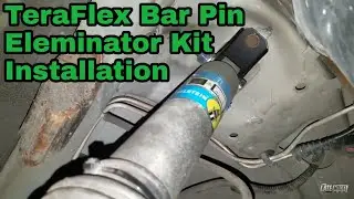 TeraFlex Bar Pin Eleminator Kit Install Jeep Cherokee Xj 1204800