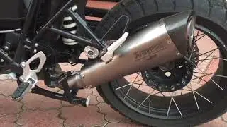 BMW R nineT Akrapovič Sound