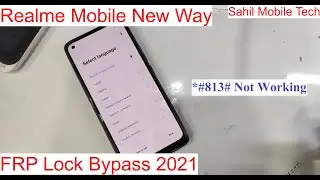 Realme 8 Pro FRP Lock Bypass