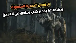 رؤوس هيكسام المخيفة تجتمع مع أكبر ذئب رمادى فى التاريخ