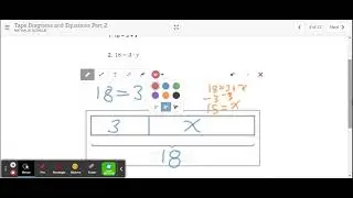 Ex 2. Tape Diagrams and Equations Part 2