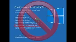 Como desabilitar facilmente a assinatura do driver do Windows 10 2017