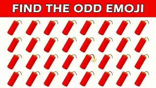 FIND THE ODD EMOJI OUT