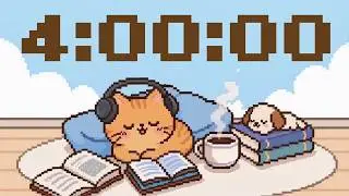 240 Minute Timer 🎵 4 Hour Study Timer for Classroom Focus