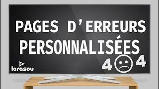30/ PAGES D’ERREURS PERSONNALISÉES - LARAVEL 5.5
