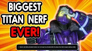 BIGGEST TITAN NERF EVER IN DESTINY IS COMING NEXT SEASON!!!!