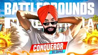 CONQUEROR EK SAPNA : BGMI LIVE | GTXPREET PUBG LIVE