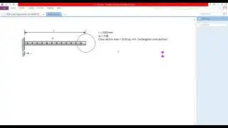 Introduction ANSYS Mechanical GUI and Axial bar analysis