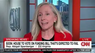 CNN: Spanberger Weighs in on Potential Government Shutdown, 2024 Election, Conflict in Middle East