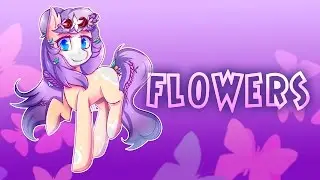 Mlp speed paint - Art trade with Honeybee [Flowers]