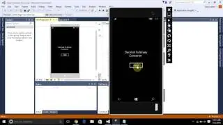 Windows Phone App Decimal To Bianary