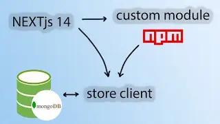 Nextjs 14 and module npm and connect with mongoDb
