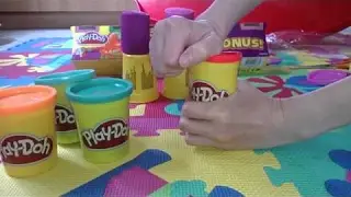 Big PLAY-DOH set unboxing playdoh gyurma