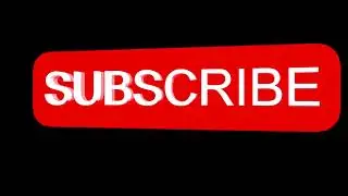 YOUTUBE SUBSCRIBE LOGO ANIMATION intro 3D
