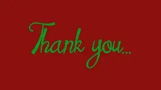 Thank You...