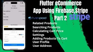 flutter ecommerce app with firebase & stripe part 2
