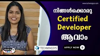 Software Training Internship @TECHWINGSYS | നിങ്ങൾക്കൊരു Certified Developer ആവാം  | #ittraining
