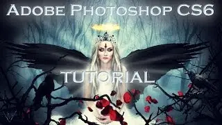 *TUTORIAL* The Fallen Angel - Photoshop CS6