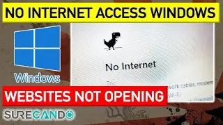 Windows Internet does not work. No Web Traffic, No Websites. Chrome Edge Firefox browsers. Live fix