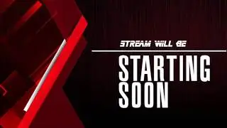 Streamlabs obs Starting soon and Ending soon Animated video with Music