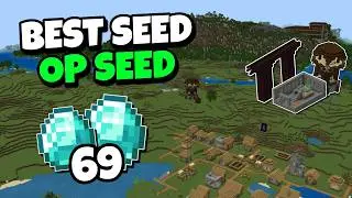 🔥Best Minecraft 1.21 Bedrock Seed | 69 Diamonds & OP Loot Near Spawn! | Minecraft PE Seeds