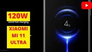 Xiaomi Mi 11 Ultra || 120W Fast Charging Test || [0 to 100%]