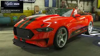GTA 5 Online - DLC Vehicle Customization - Vapid Dominator GT (Ford Mustang Convertible)