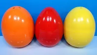 Pig surprise eggs unboxing