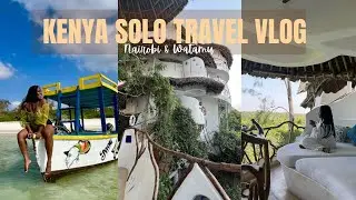 Kenya Solo Travel Vlog 🇰🇪 | Nairobi + Watamu | Safari, Tea Farm, Dolphins & More | Christina Jane