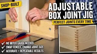 Say Goodbye to Sloppy Joints — Build This Precision Box Joint Jig