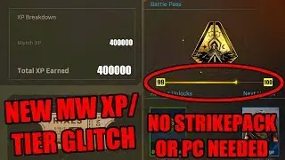 *NEW* UNLIMITED MW XP GLITCH! MW TIER GLITCH! MW GLITCH! AFK MODERN WARFARE XP GLITCH! MW GLITCHES!
