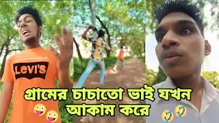 গ্রামের চাচাতো ভাই তখন আকাম করে New funny video_2024_Tamasha_brothers