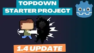 1.4 Update of the topdown-starter project | Quests, Combat, Animations | Godot Engine