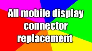 All mobile connector replacement | without special SMD Rework Station