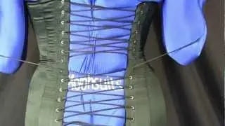 Hobble corset and ballet heels 01