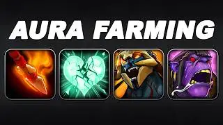 AURA FARMING: 500HP REGEN PER SECOND + HEARTSTOPPER AURA | Dota 2 Ability Draft