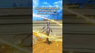 Most Satisfying Sounds in Genshin Impact!✨ 