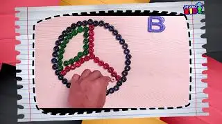 Fun crafts with beads #kidslearning #art #youtube #beads #action #diycrafts #diy #abcd #shortsfeed