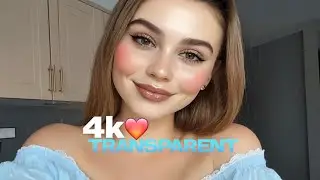 4K transparent women clothes try-on haul