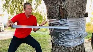 WIll Duct Tape Kill A Tree?