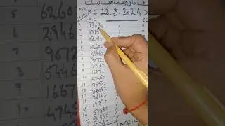 FIRST Taak Juft open roteen 40000 || 12-3-2024-|| تاق جفت اوپن روٹ||