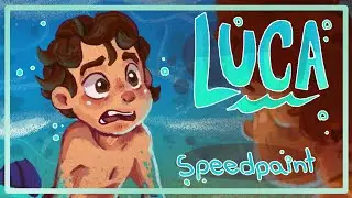 LUCA-Speedpaint (Pixar)