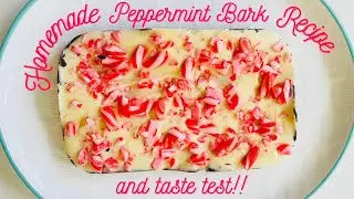 Homemade Peppermint Bark Recipe and Taste Test