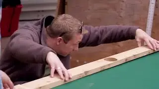 Turning mom's kitchen table into a SECRET poker table! - Brojects: The Webisodes