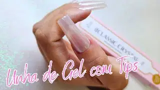 ✅ COMO FAZER UNHA DE GEL COM TIPS PASSO A PASSO COMPLETO