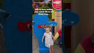 Little girl ecstatic to finally reach heigh requirement for Disney attraction