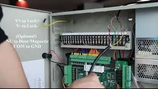 How to Connect a Magnetic Lock to a Hikvision DS K26 G-Series Access Controller