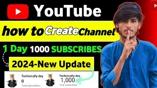 Youtube Channel Kaise Banaye 😱 | How to Create a YouTube Channel 2024 | YouTube channel kaise banaen