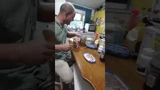 Ice cream, utensils, and...