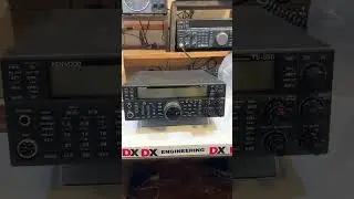 Just unboxed the new HF radio here at WD4PTJ. A Kenwood TS- 590 SG